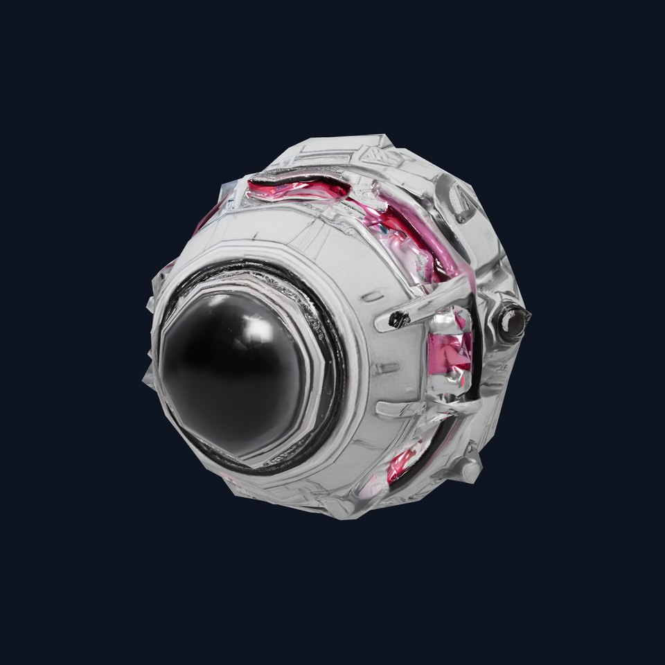 Futuristic Surveillance Drone Model Pack